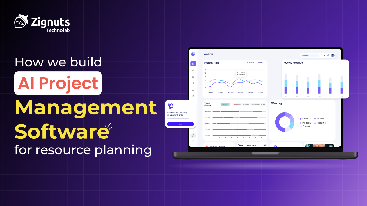 How we build AI project management software for resource planning