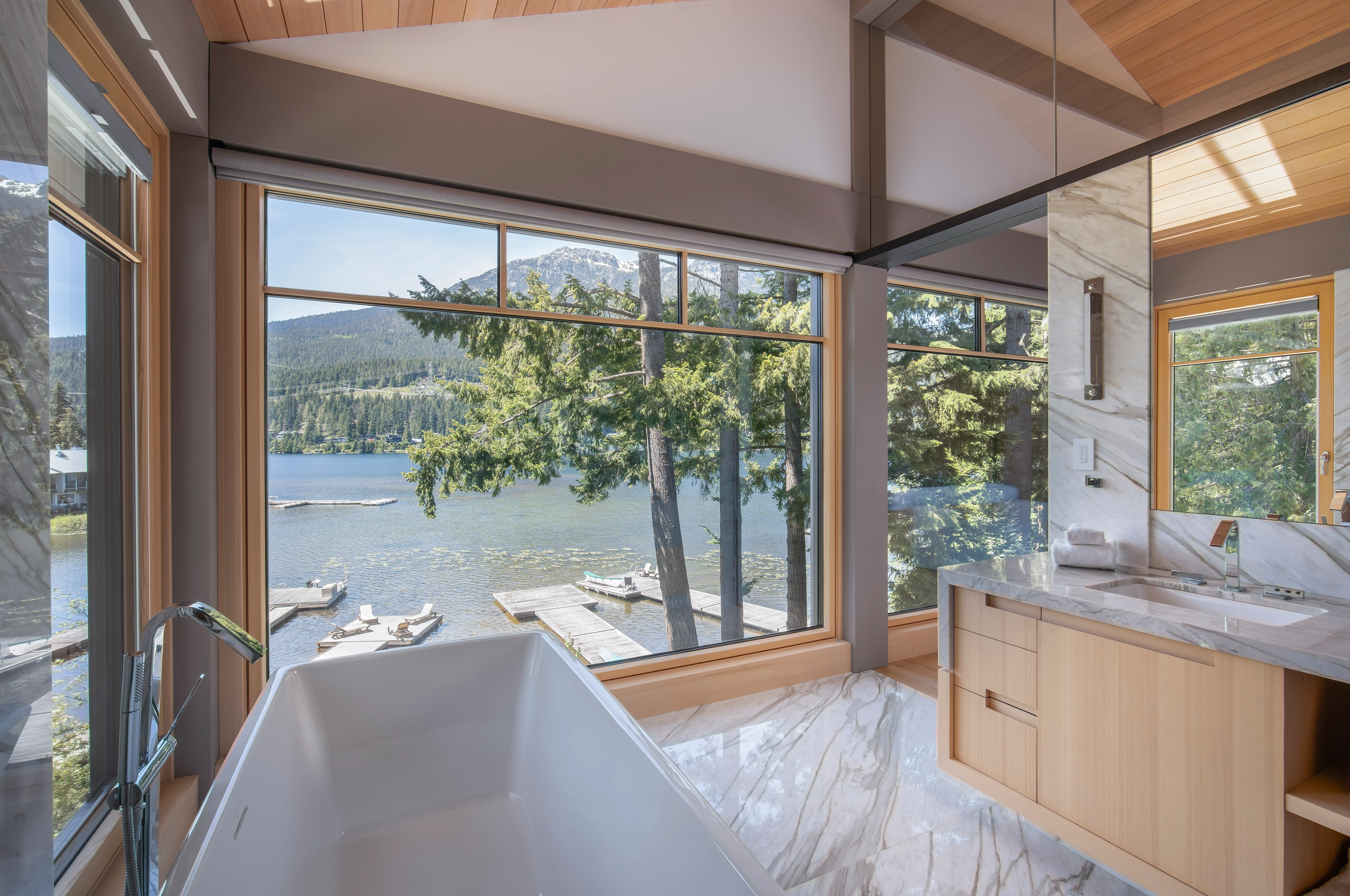 House at a Lake in Canada