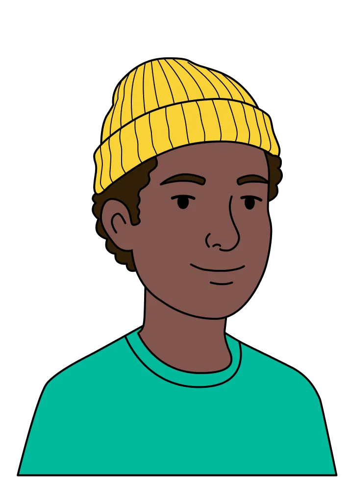 Illustration af en ex-ryger, der er stoppet med at ryge