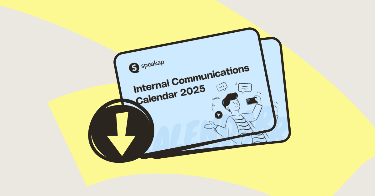 Download our Internal Communications Editorial Calendar 2025 and start the year strong!