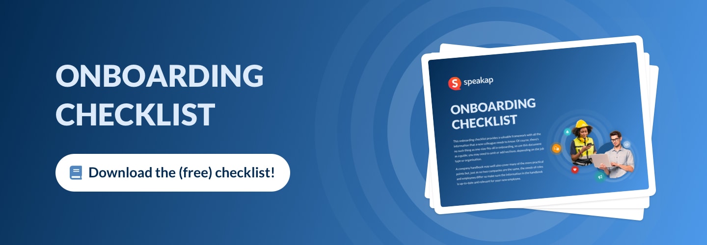 Onboard checklist download