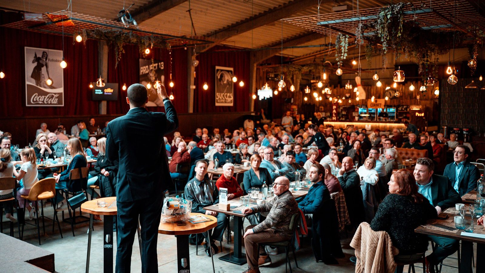 Employer branding event – prelegent podczas spotkania town hall dla pracowników firmy