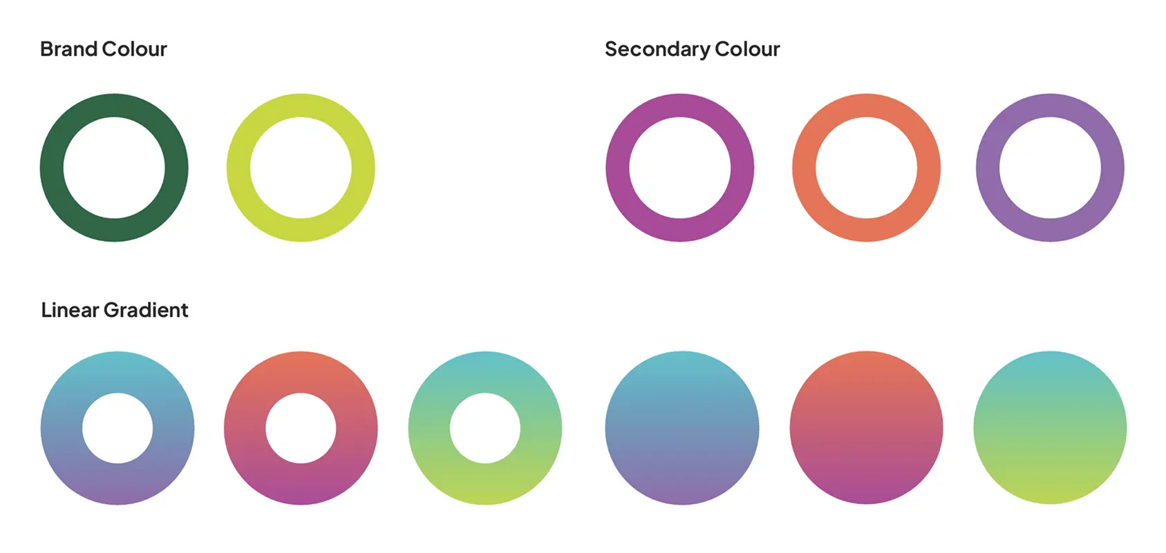 Establish Company In Dubai color palette with brand and secondary colors