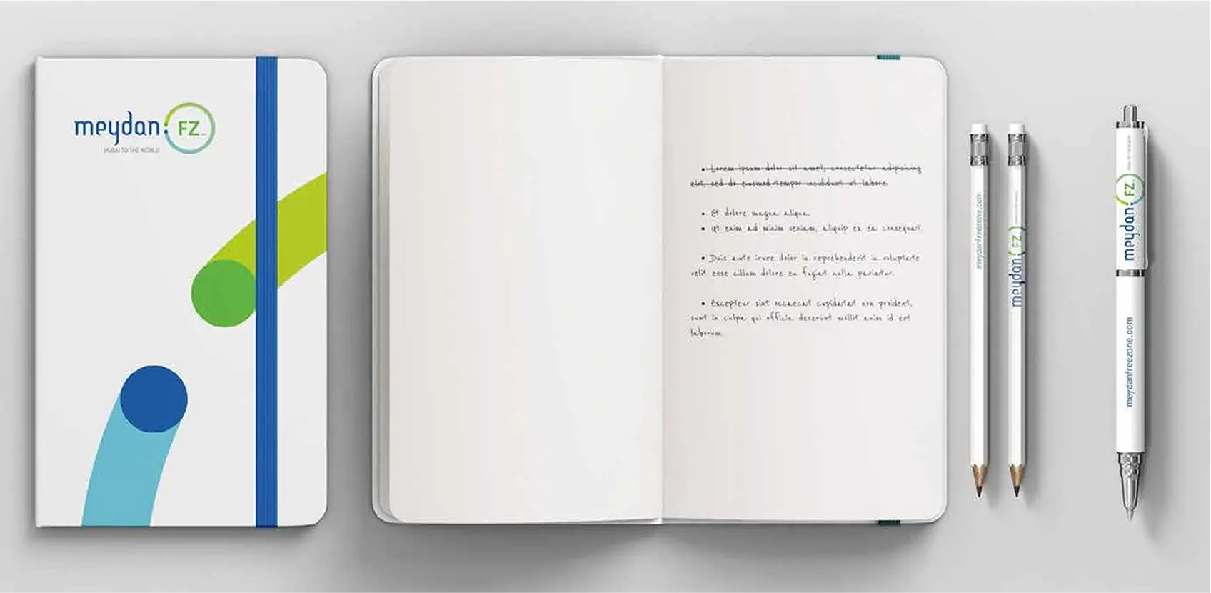 Establish Company In Dubai: Meydan FZ Branding and Stationery Design