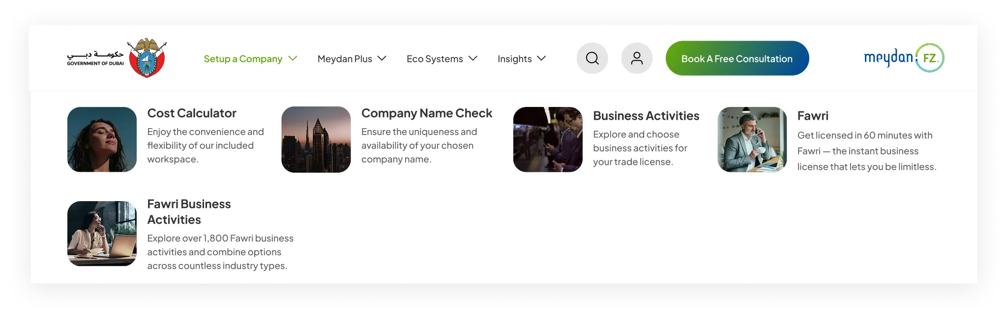 Establish Company In Dubai with Meydan's business setup services
