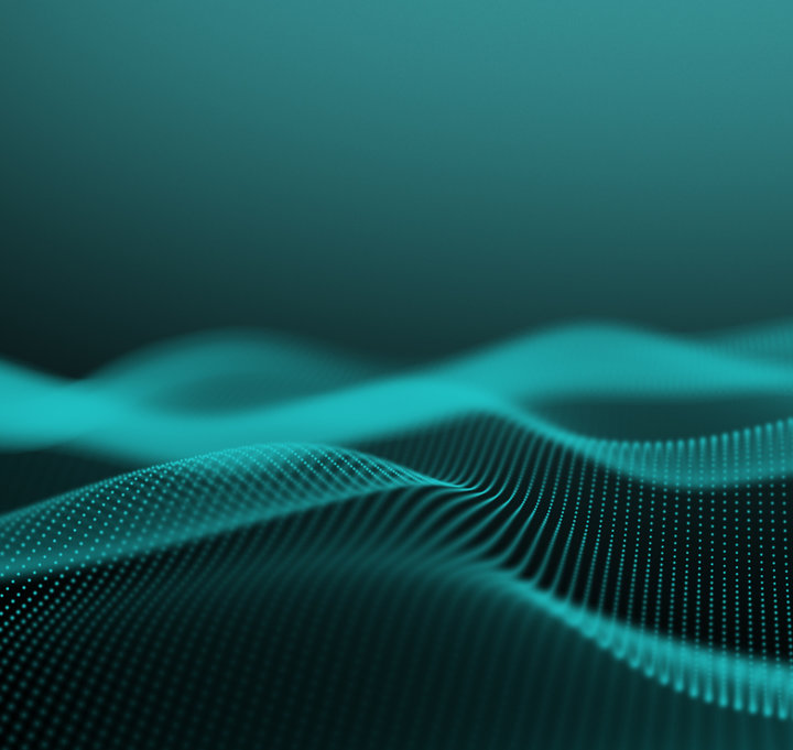 Green digital pattern.