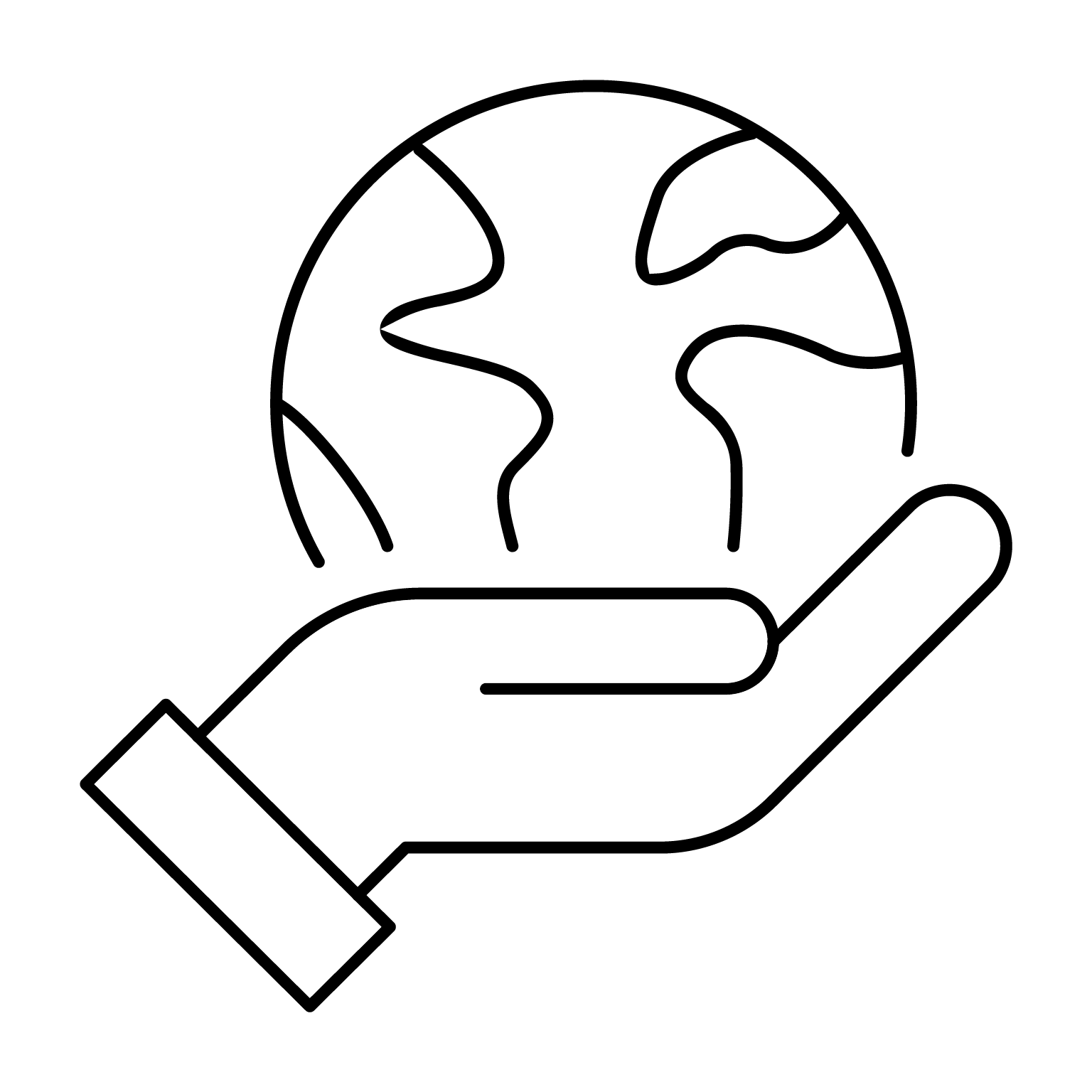 A striking white sunburst icon.