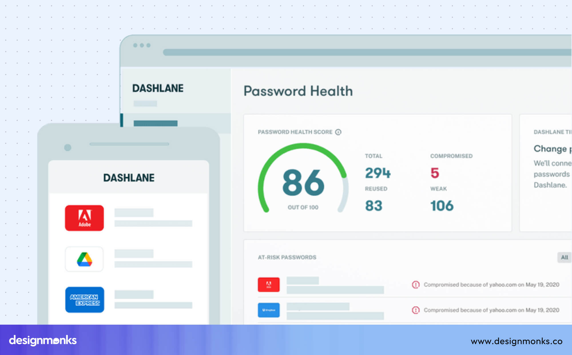Dashlane UI