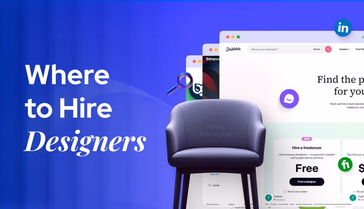 Places to Hire Designers