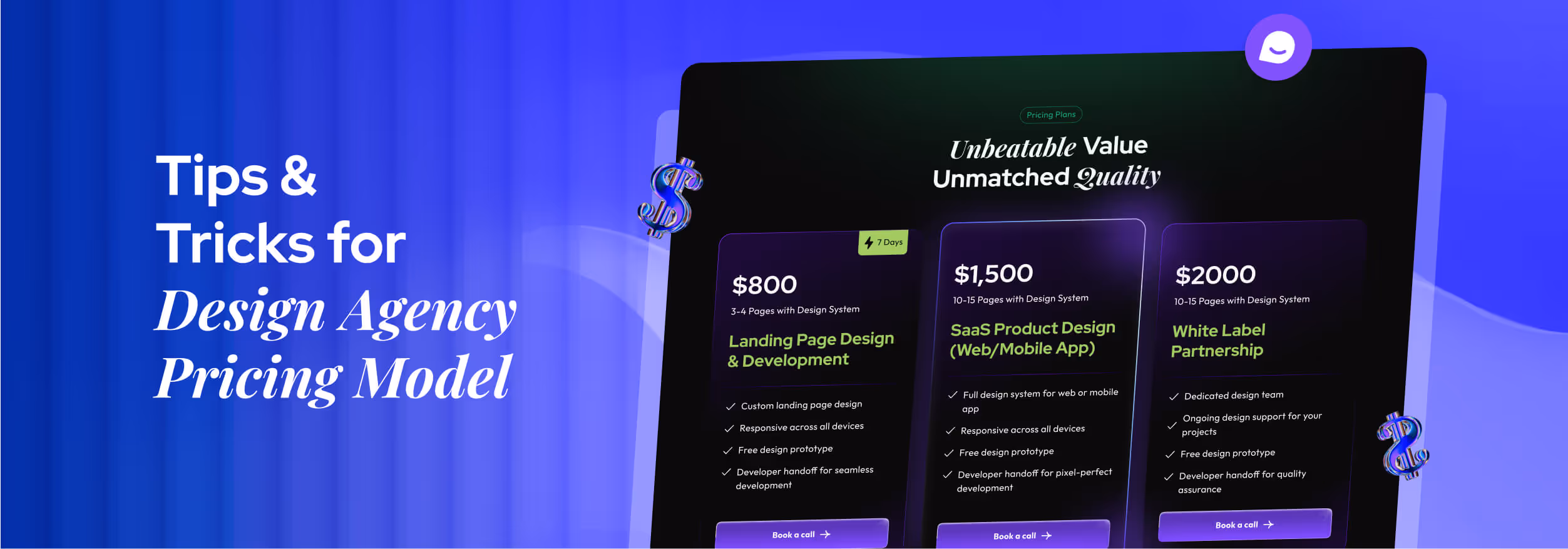 Design Agency Pricing Model