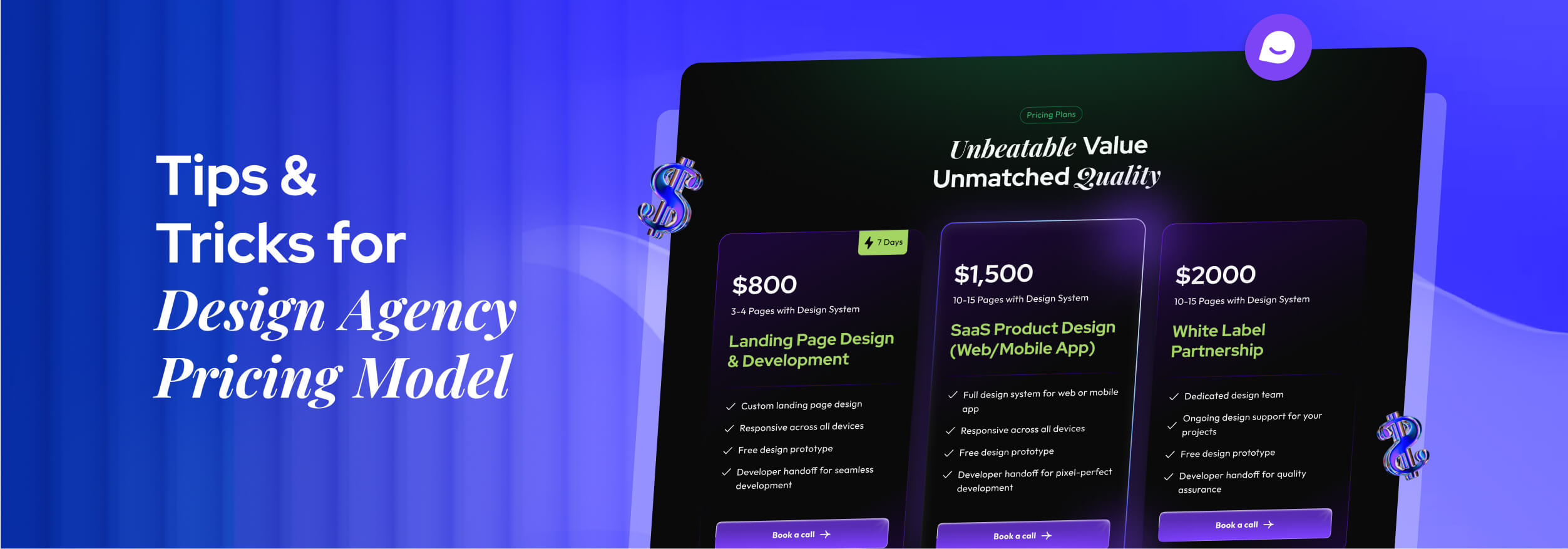 Design Agency Pricing Model