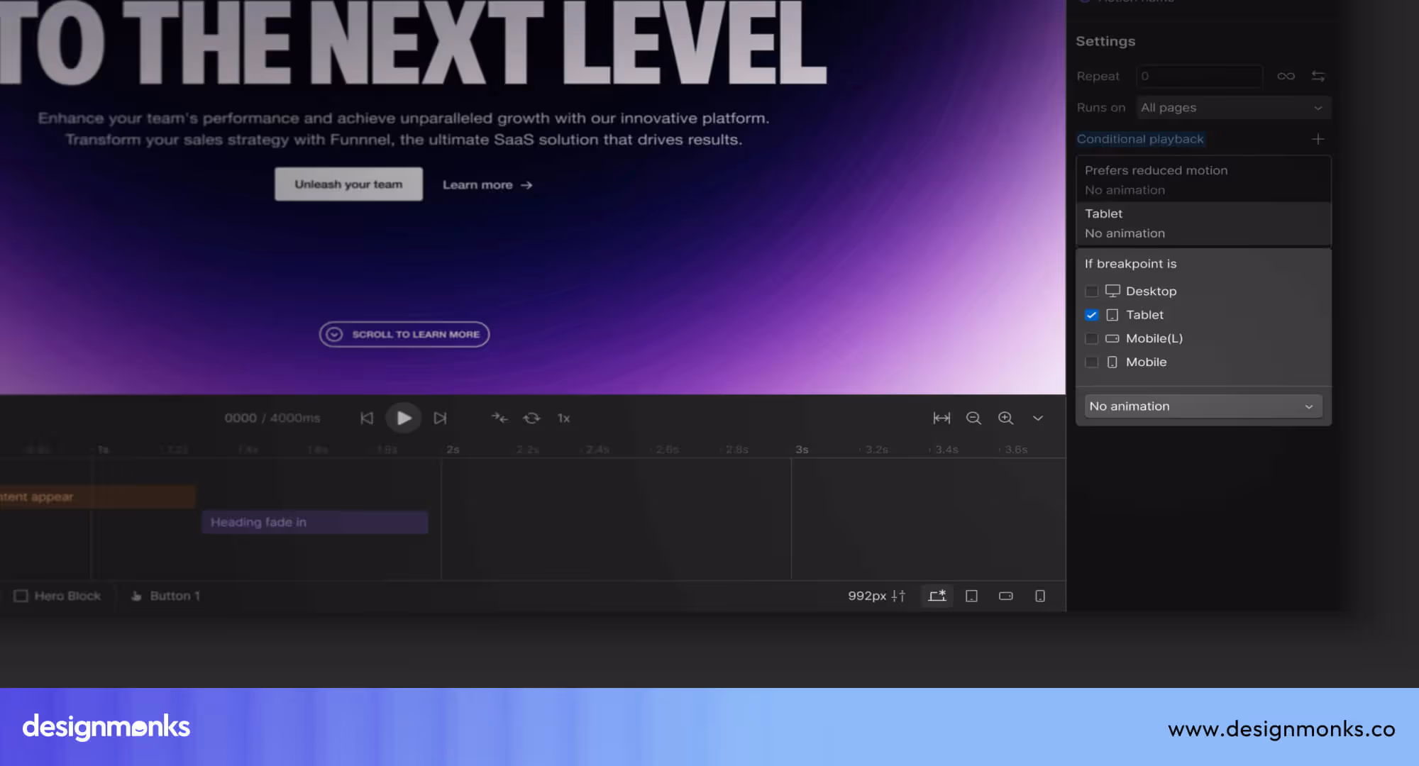 GSAP-powered interactions