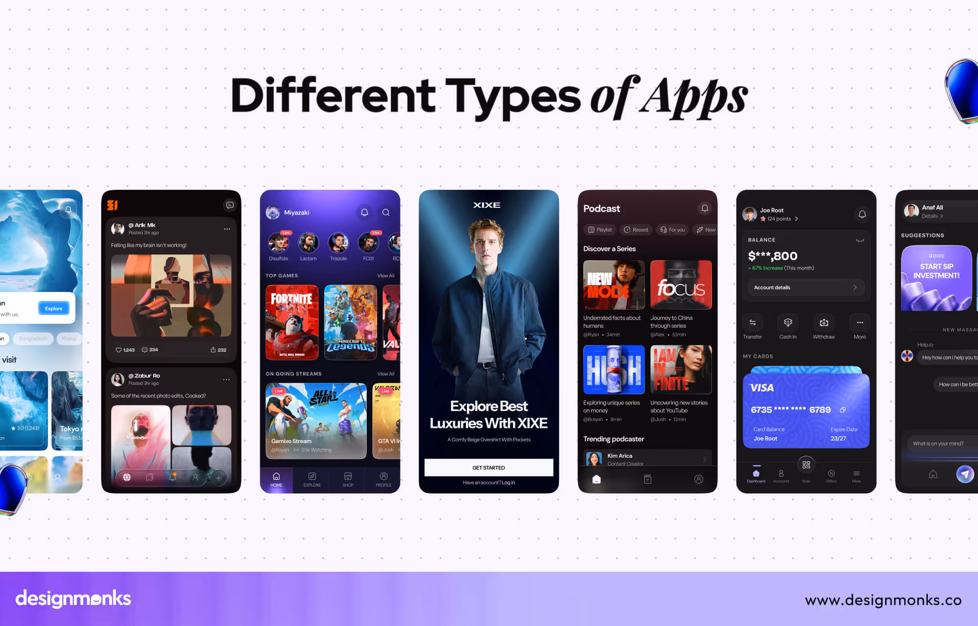 Different Types of Apps
