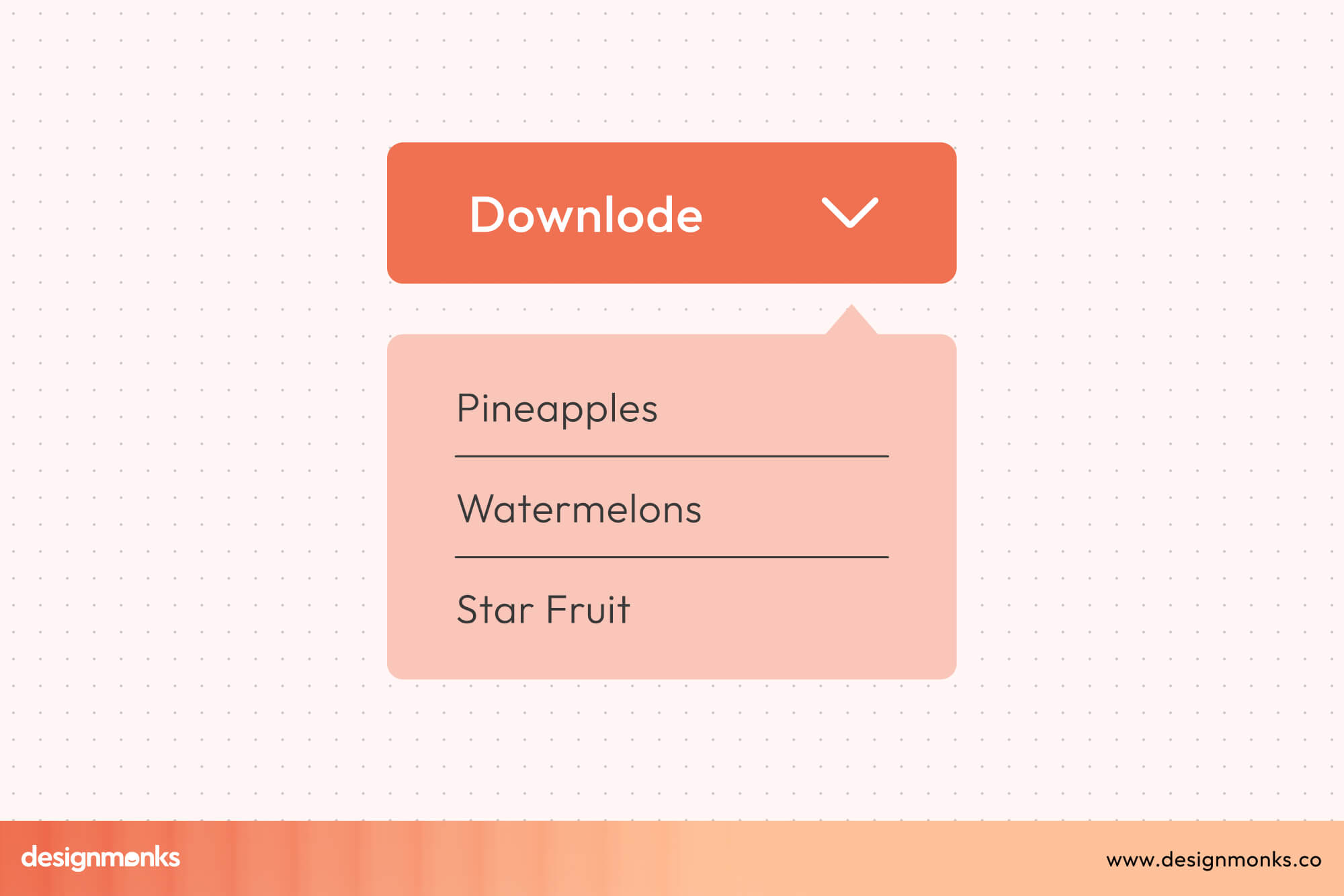 Dropdown Menu