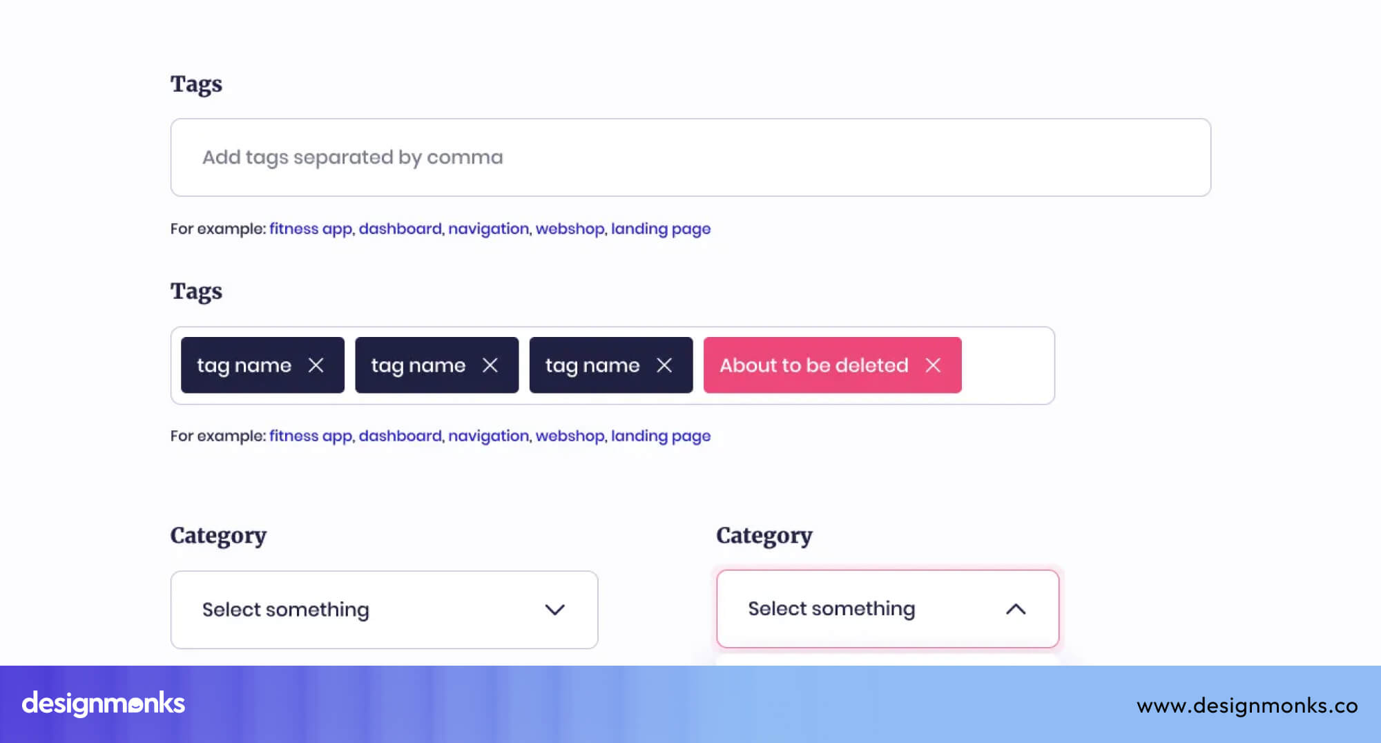 Tags in UI Design