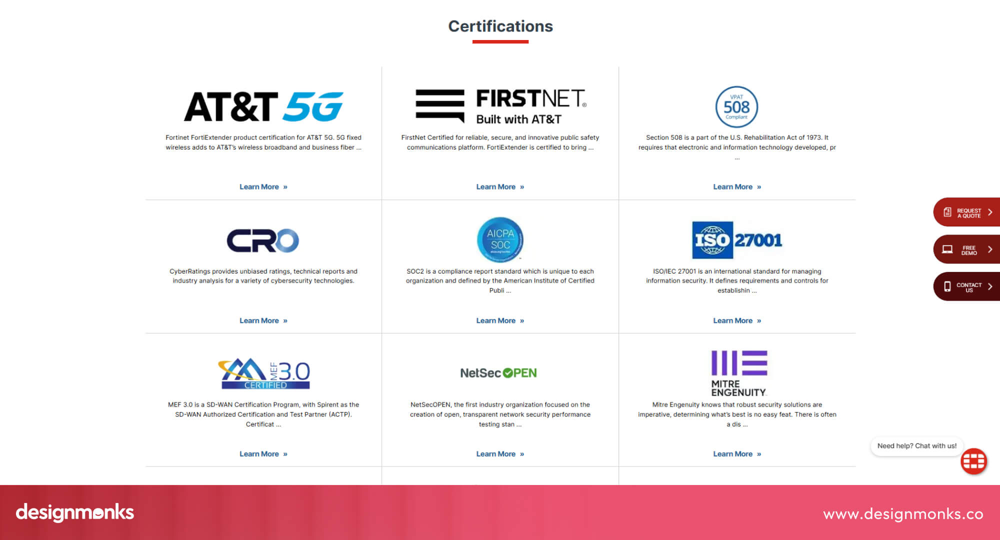 Fortinet’s certification