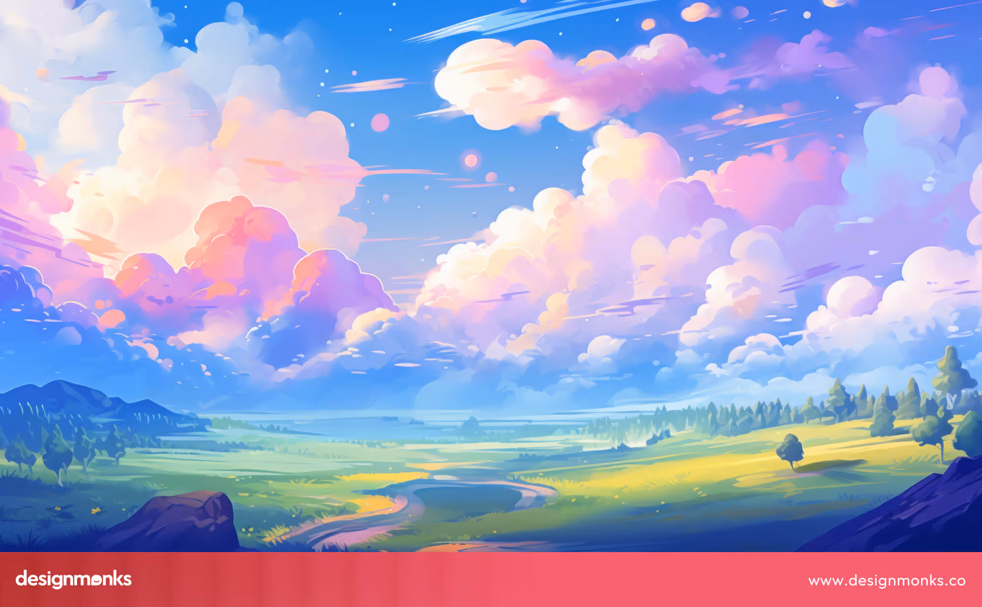 Dreamy Anime Style Art