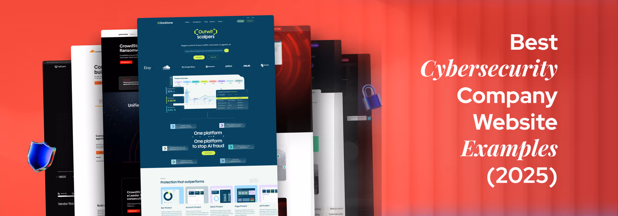 Cybersecurity Company Website Examples