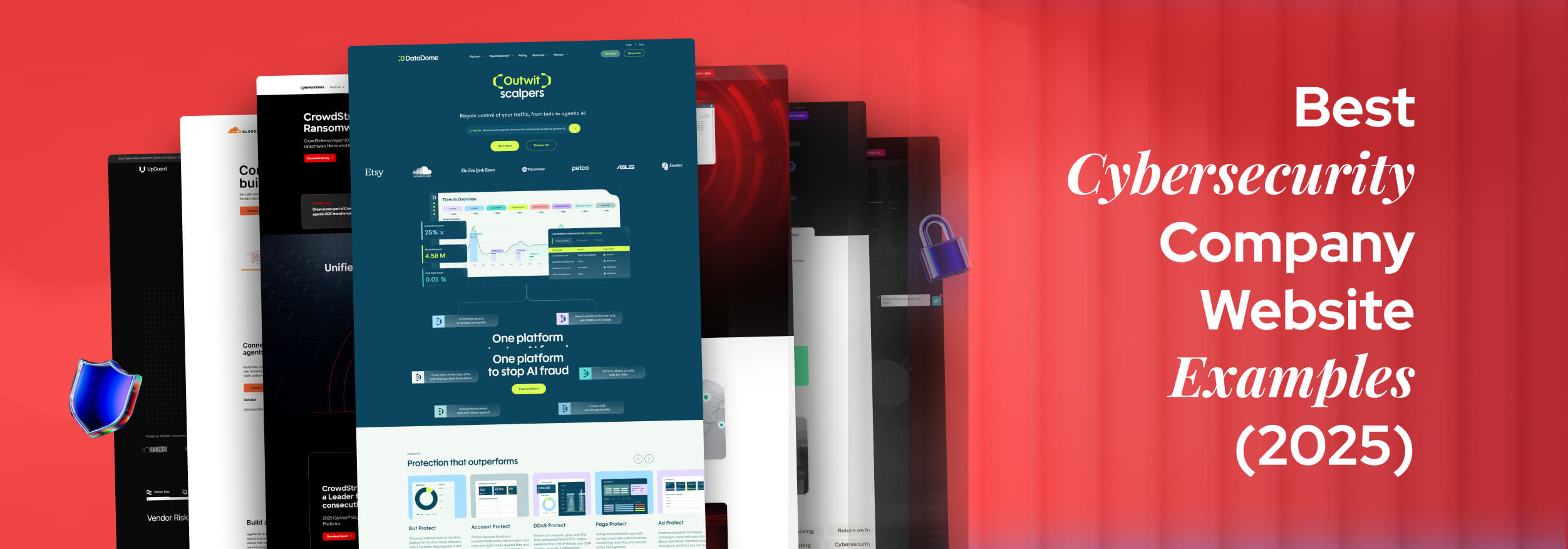 Cybersecurity Company Website Examples