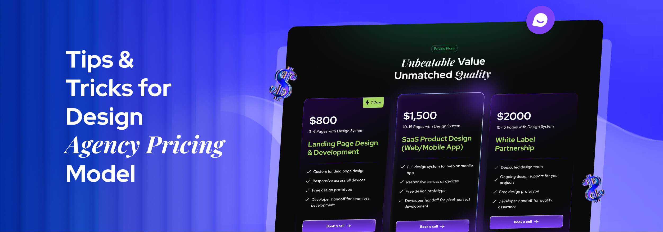 Design Agency Pricing Model