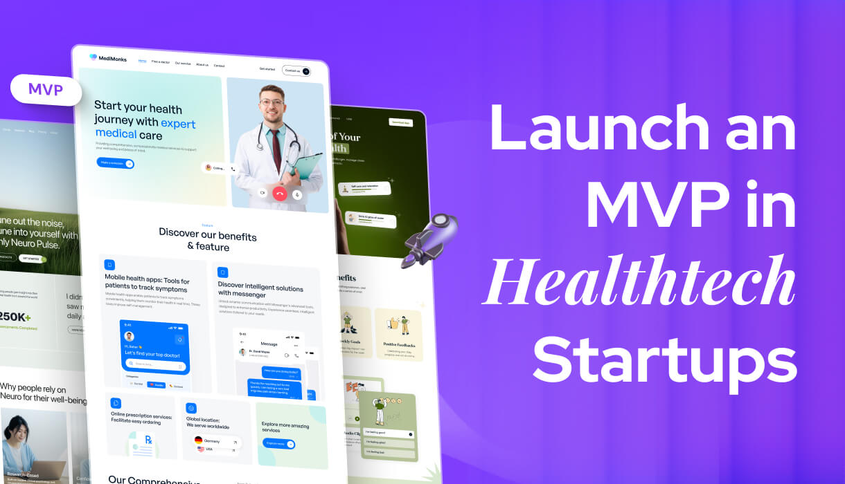 Designing for MVP Launch in Healthtech Startups