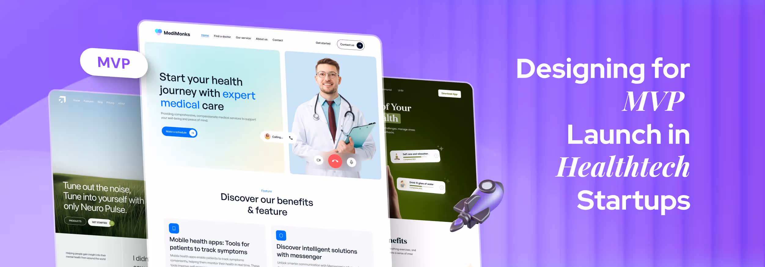 Designing for MVP Launch in Healthtech Startups