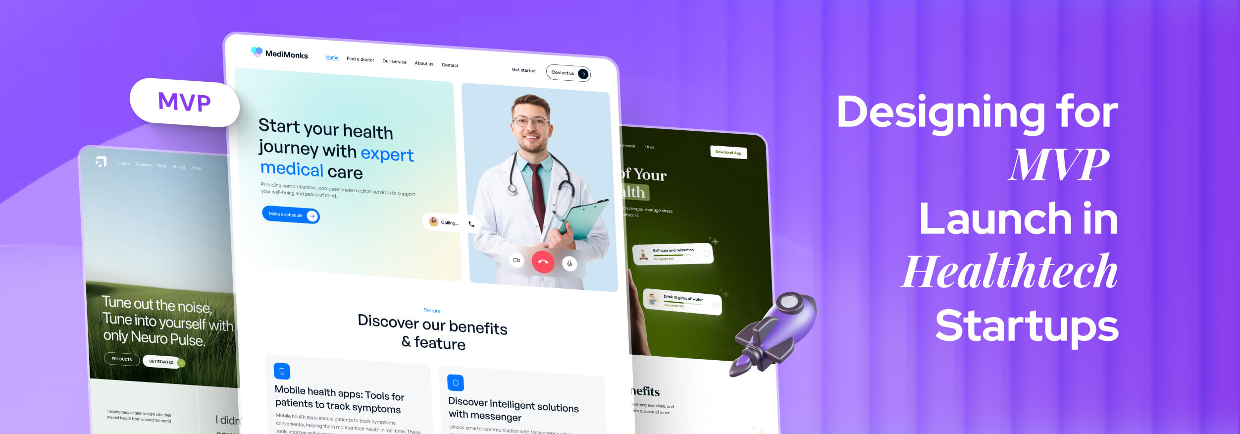 Designing for MVP Launch in Healthtech Startups