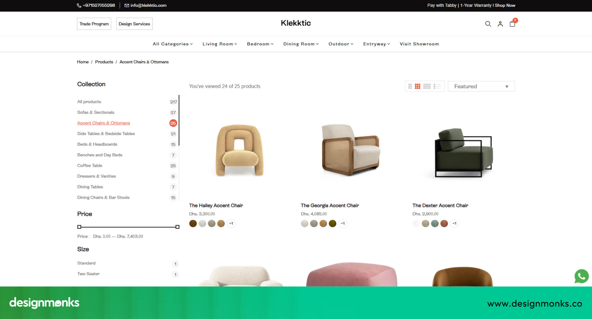 Product Listing Page