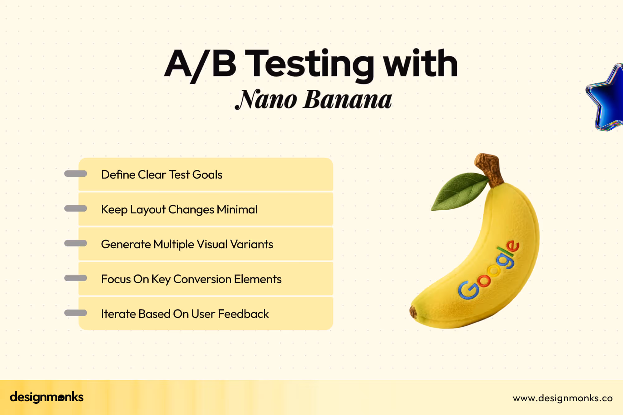 A/B Testing With Nano Banana