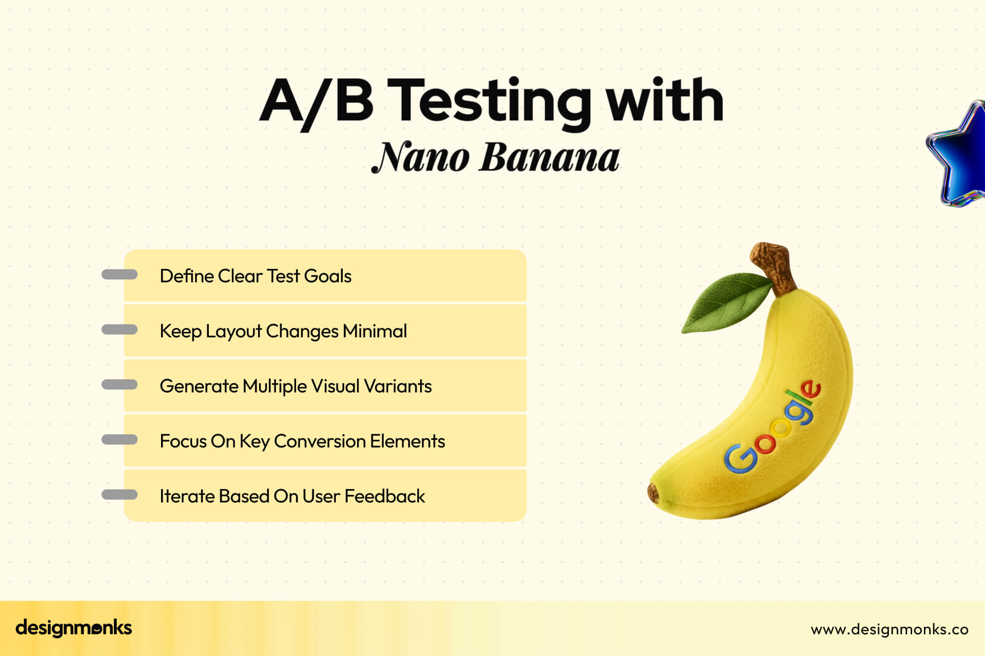 A/B Testing With Nano Banana