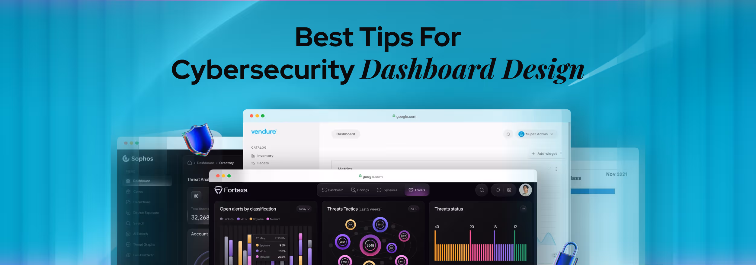 Cybersecurity Dashboard Design