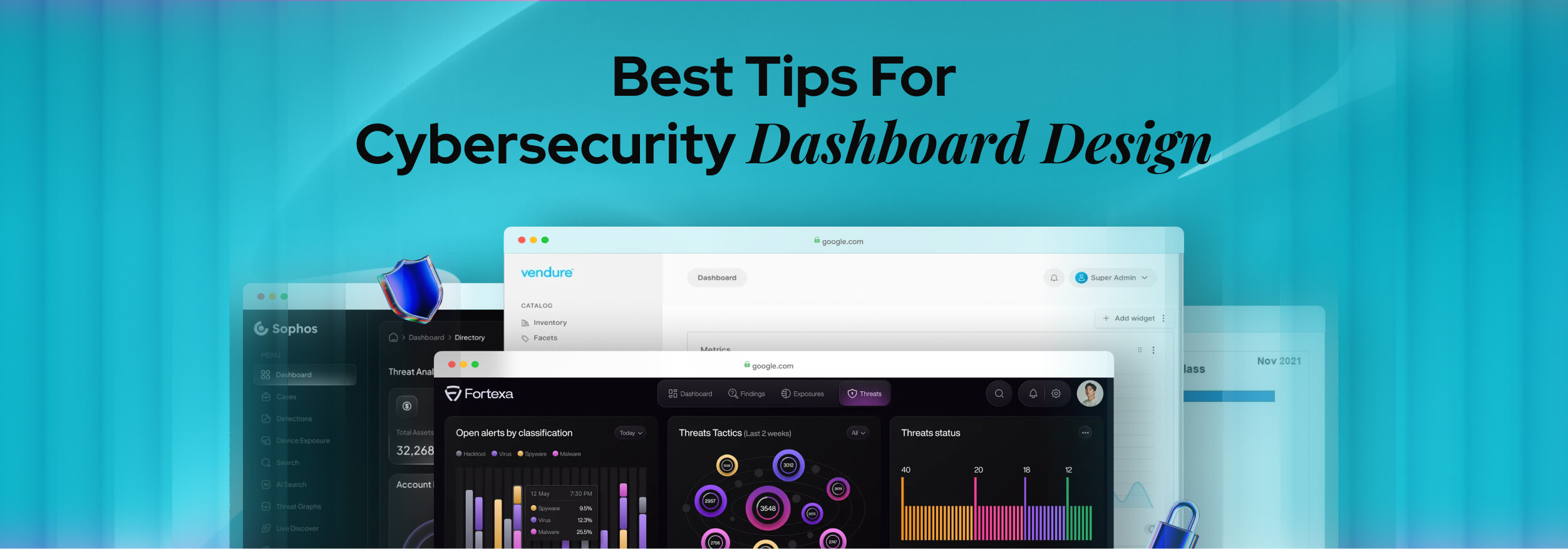 Cybersecurity Dashboard Design