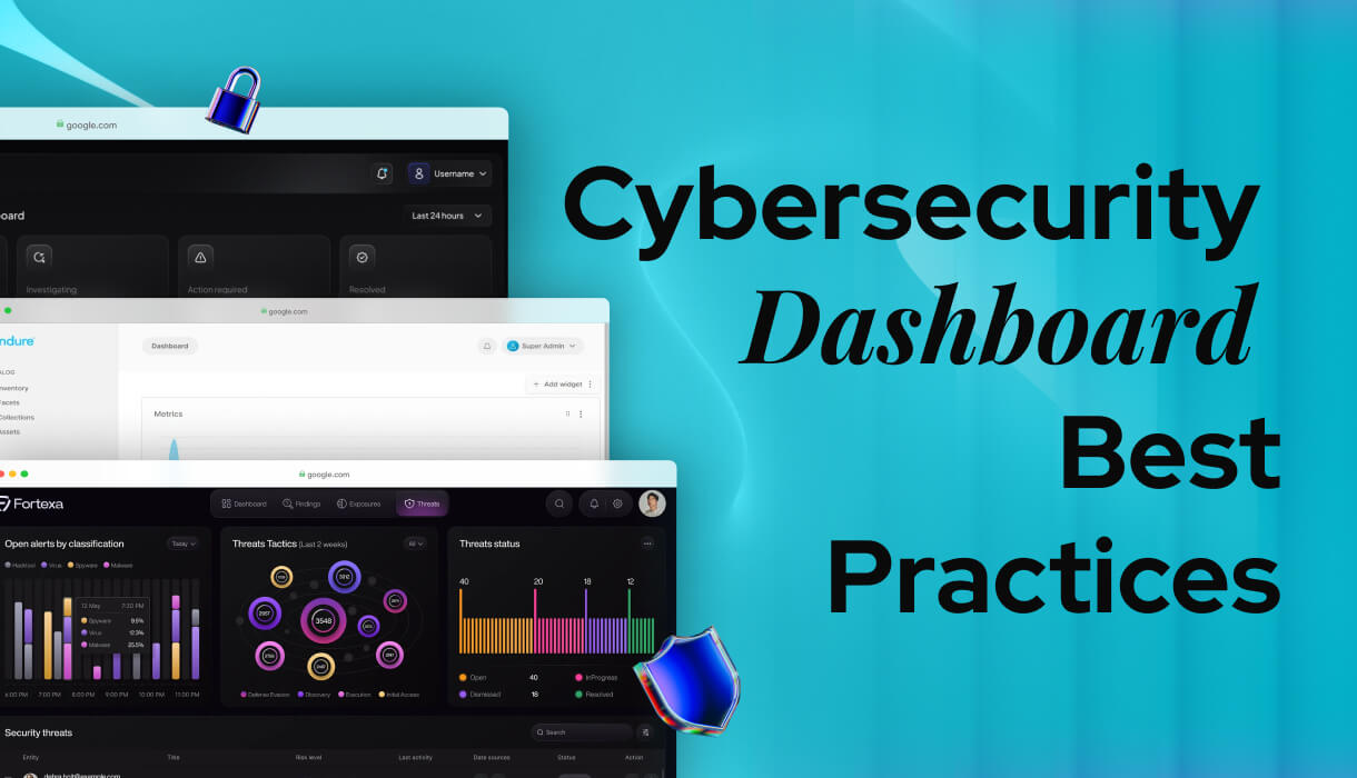 Cybersecurity Dashboard Design