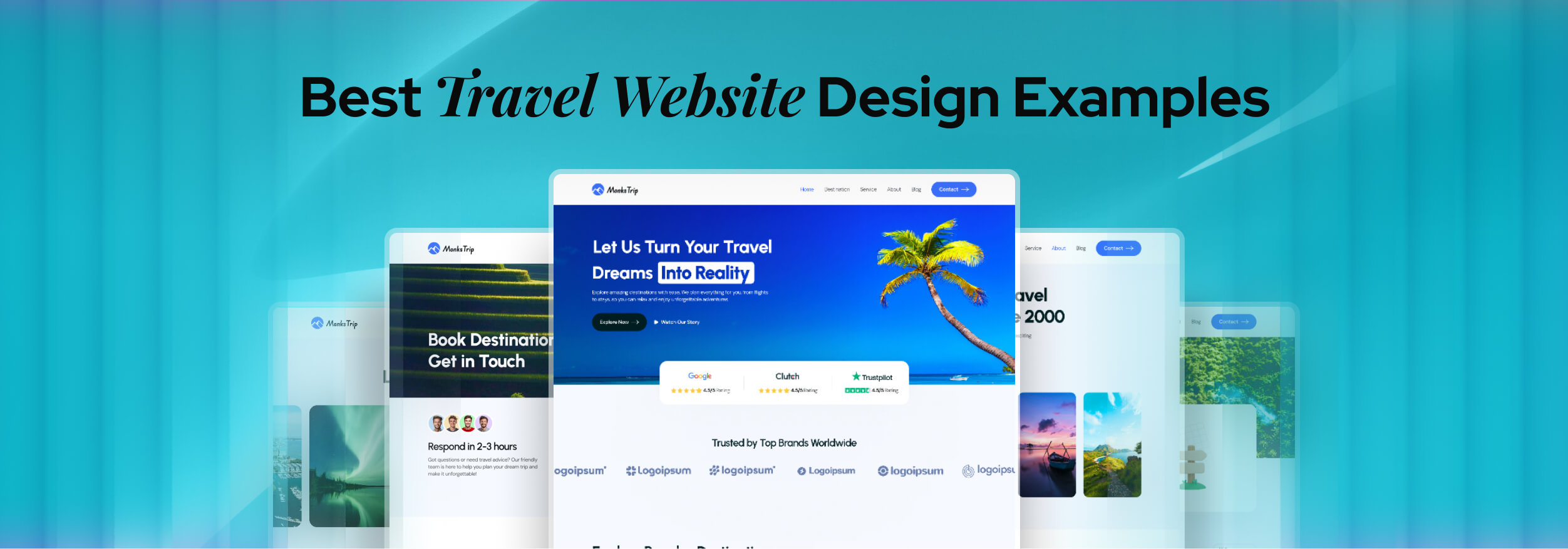 Travel Website Design Examples