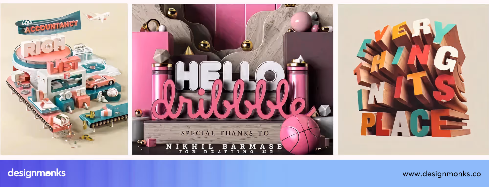 Dimensional Typography