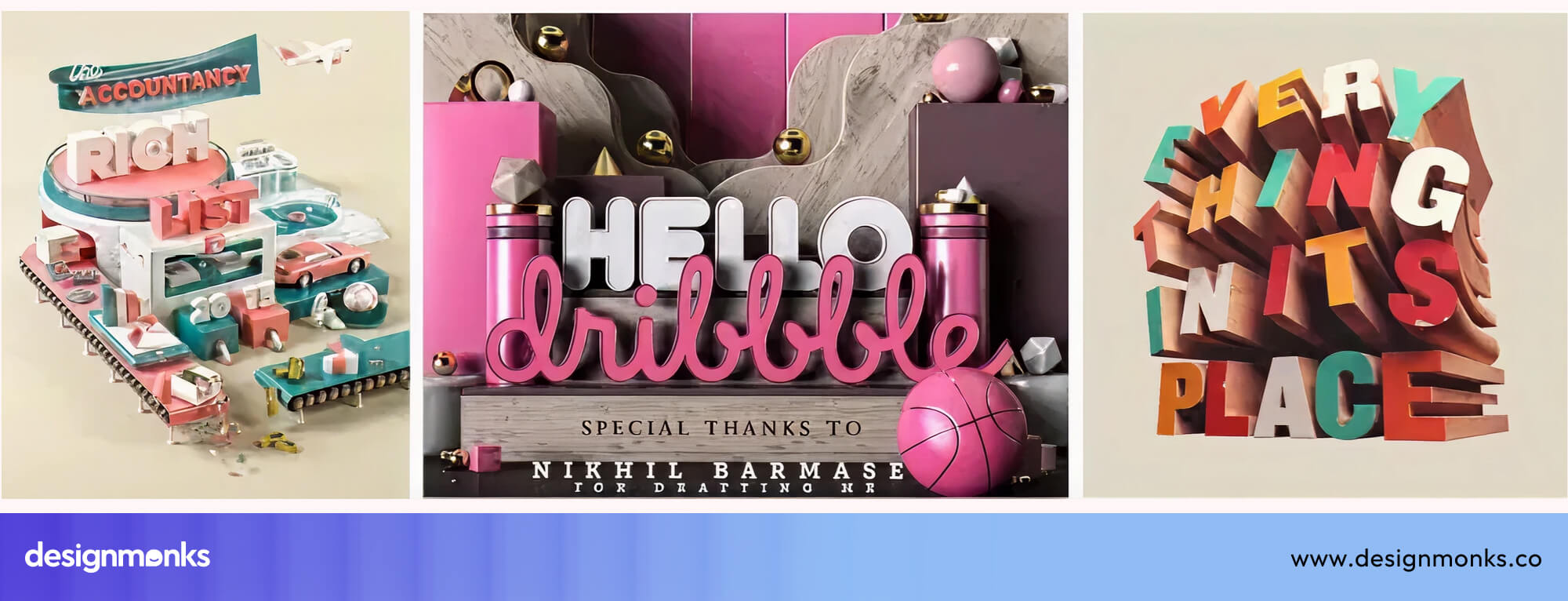 Dimensional Typography