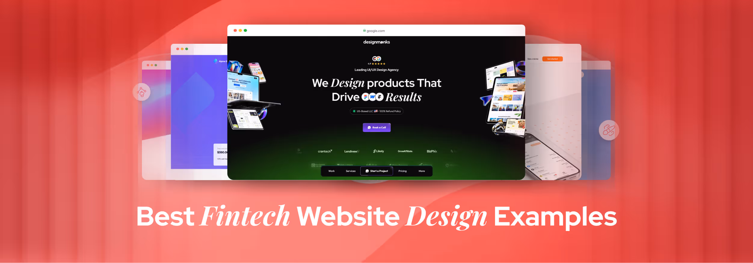 Fintech Website Design Examples 
