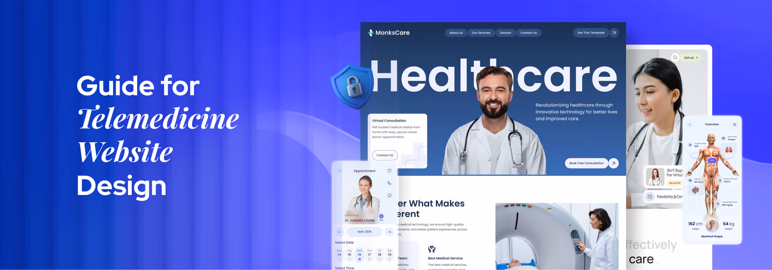Telemedicine Website Design