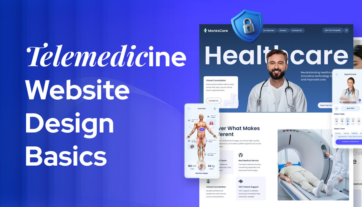 Telemedicine Website Design