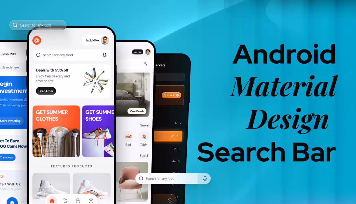Android Material Design Search Bar