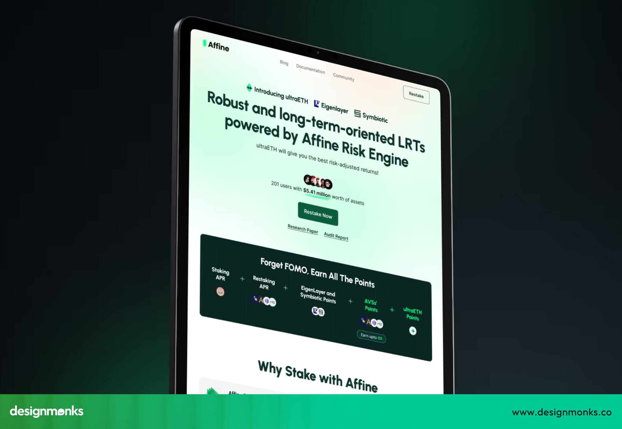 Affine Dashboard