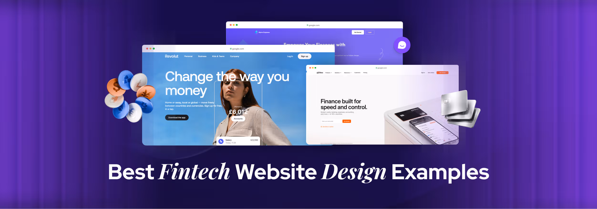 Fintech Website Design Examples