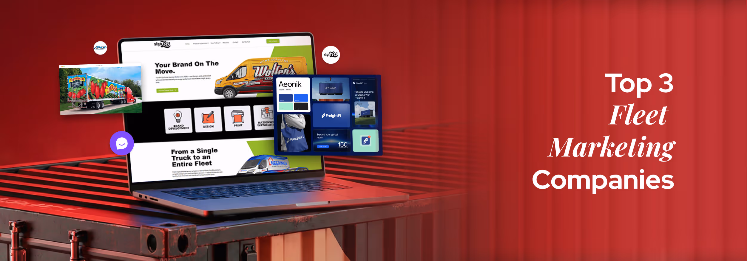 Graphic Design Services for Fleet Marketing