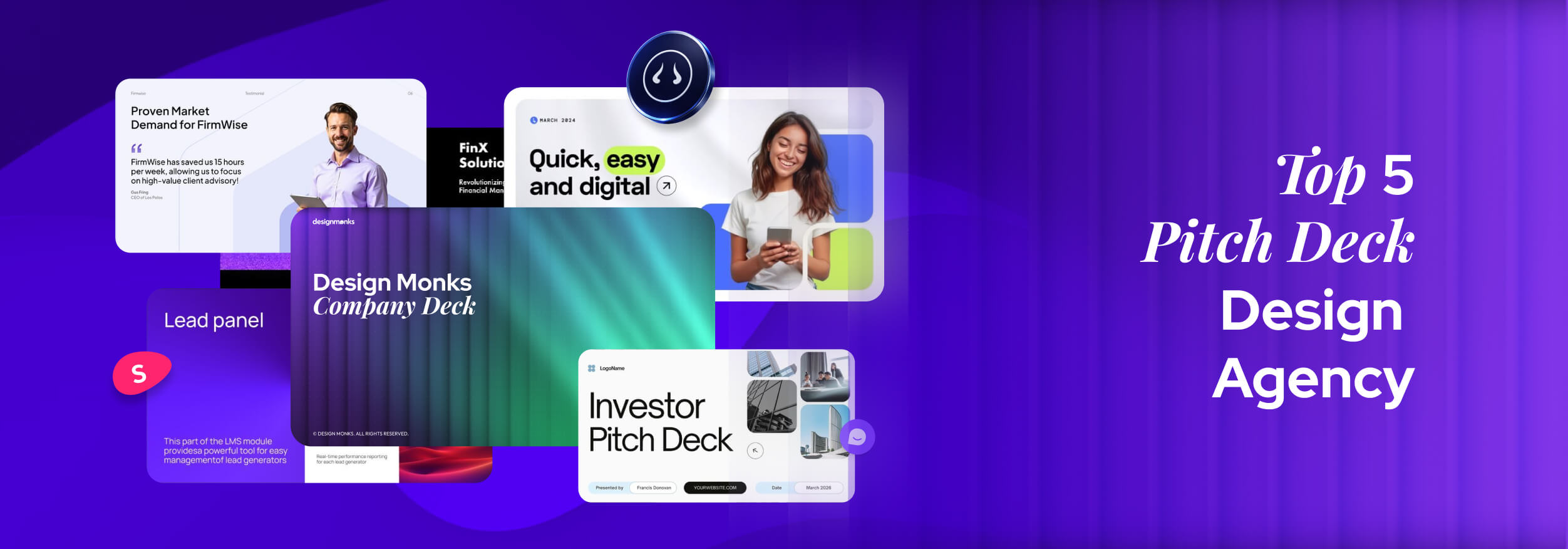 Top 5 Pitch Deck Design Agencies 