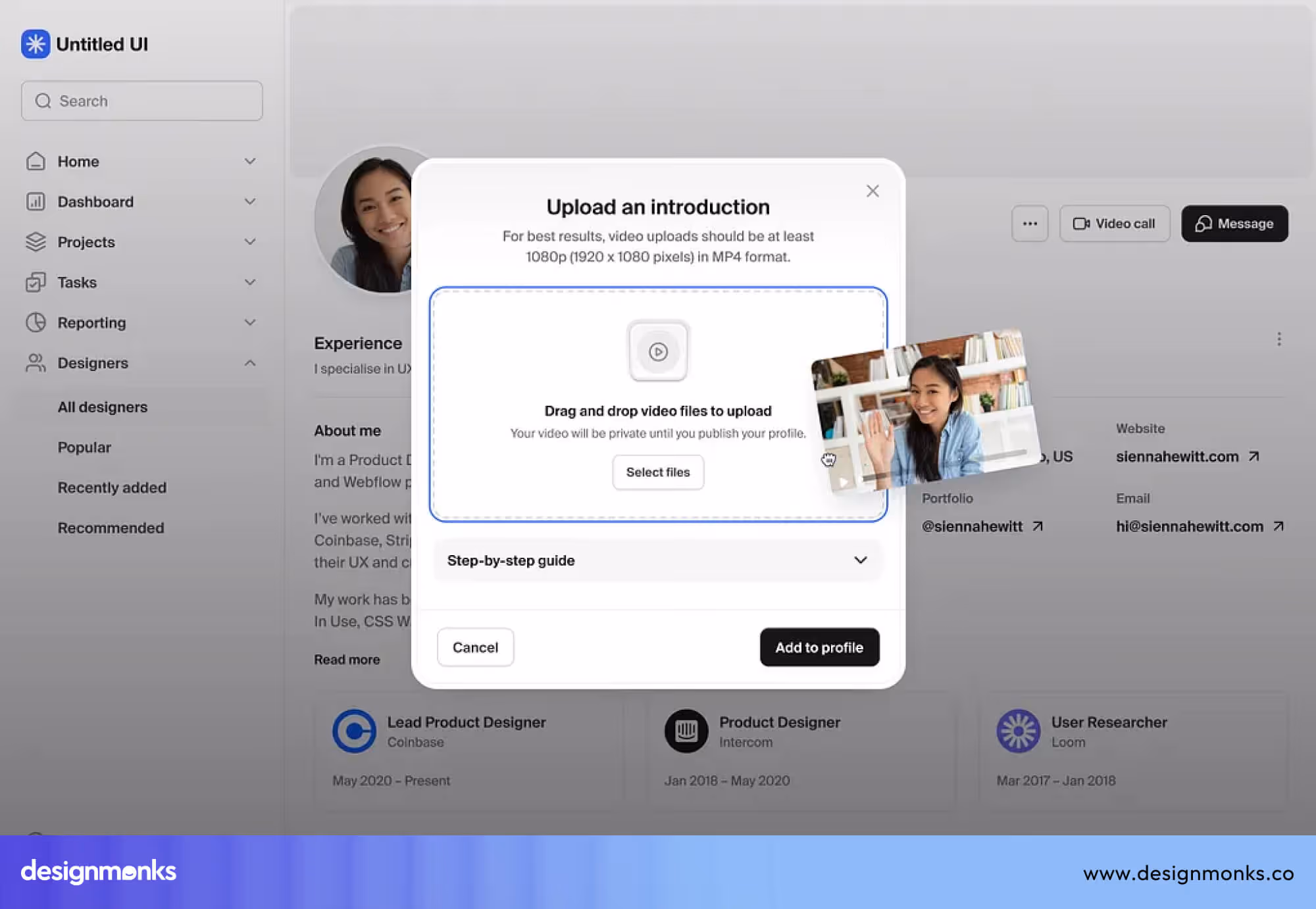 Drag and Drop UI