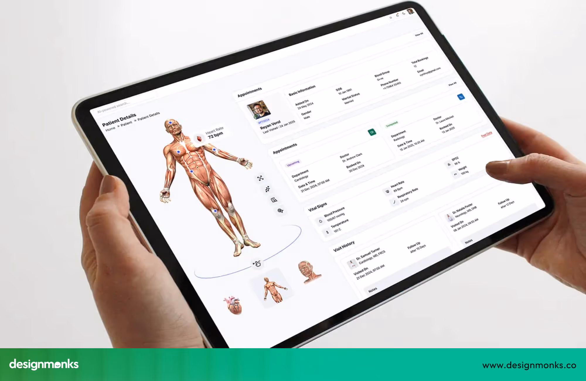 Remote Patient Monitoring Dashboards
