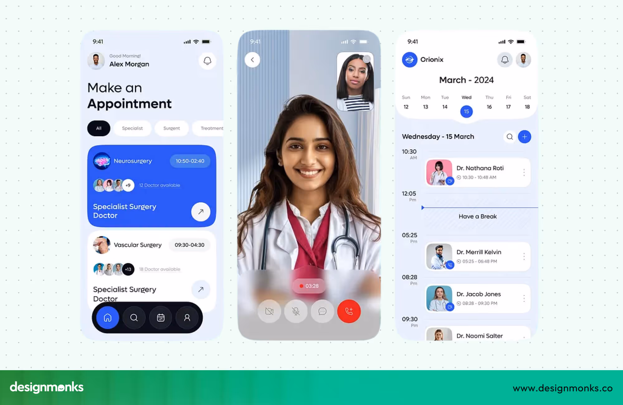 Doctor-patient virtual interface