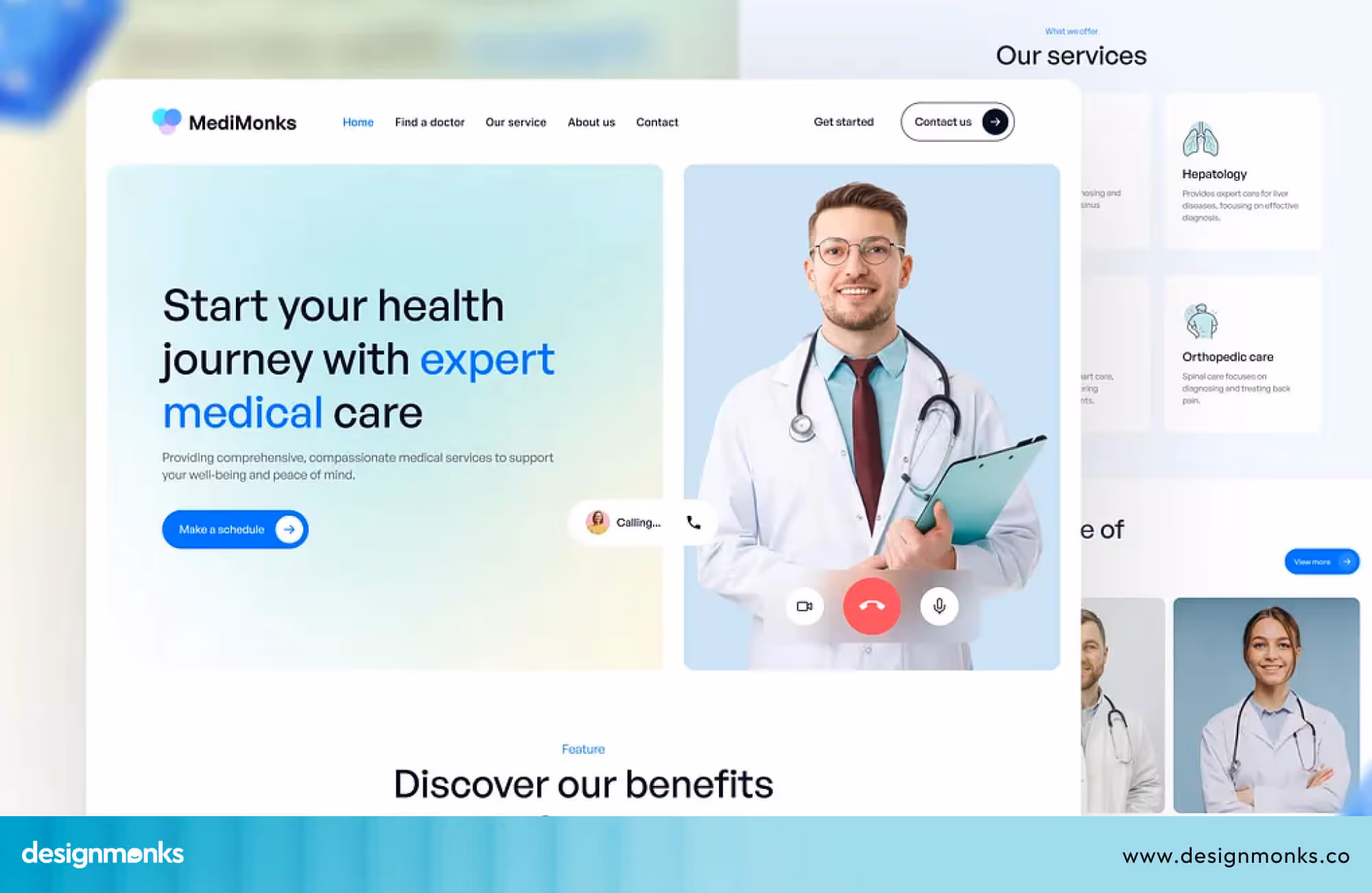 Website as primary platform