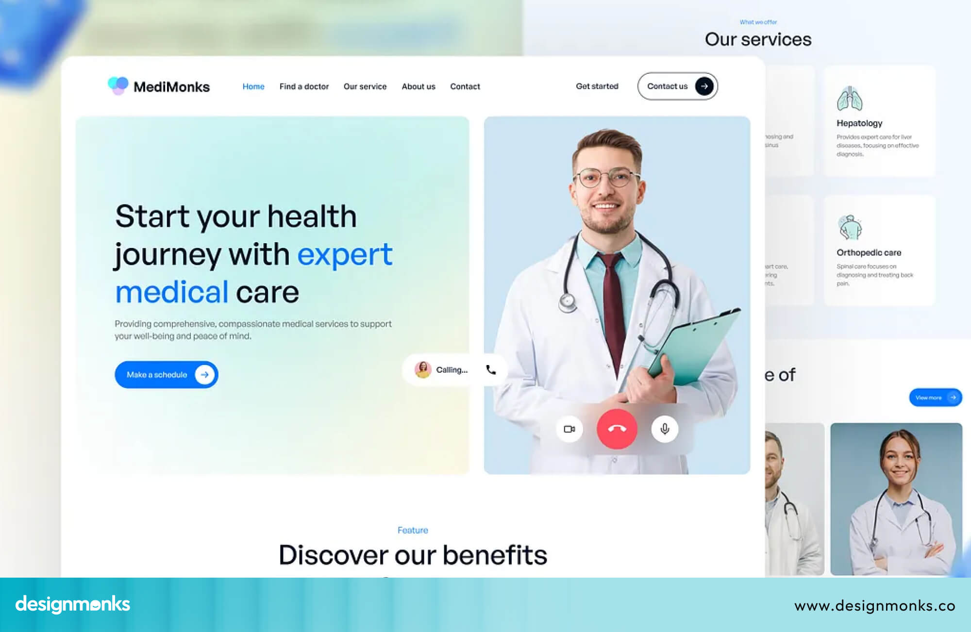 Website as primary platform