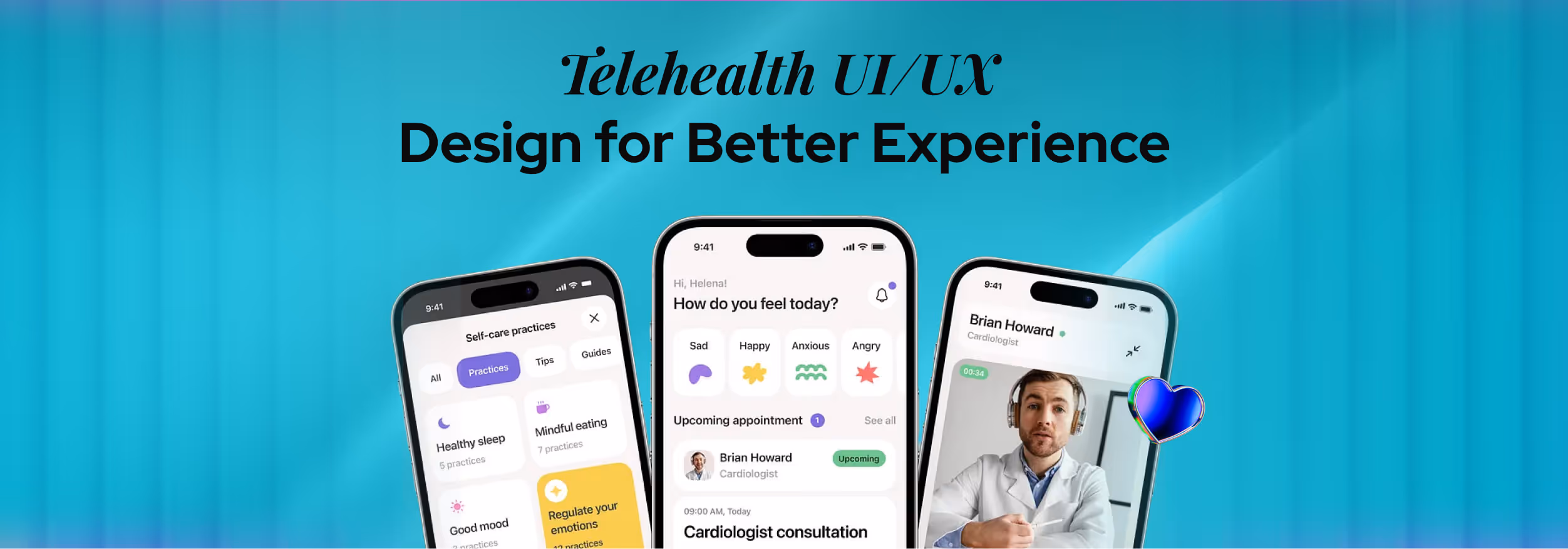 Telehealth UI/UX Design 